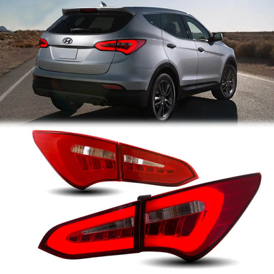 Fanali Posteriore Completo per Hyundai Santa Fe (2012-2018) a LED