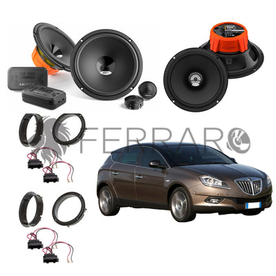Hertz Kit 6 Casse | DSK 165.3 | DCX 165.3 | Ant/Post | Lancia Delta 3 da 2008>