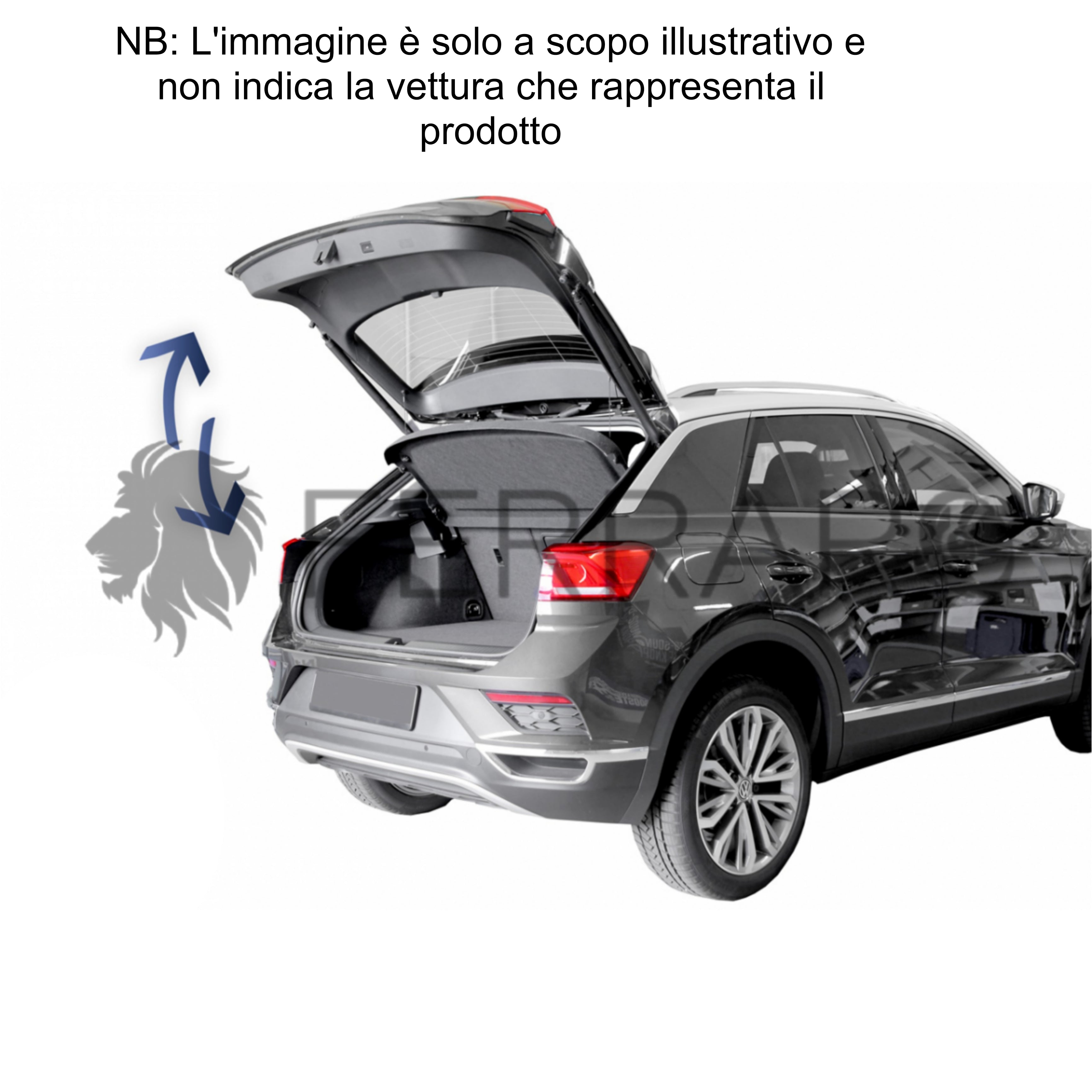 (PRENOTA) Portellone Elettrico per VW Caravelle Multi van T5 (2014-2015) Apertura e Chiusura Elettrica