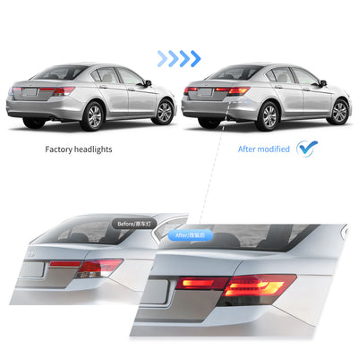 Fanali Posteriore Completo per Honda Accord VIII (2008-2012) a LED