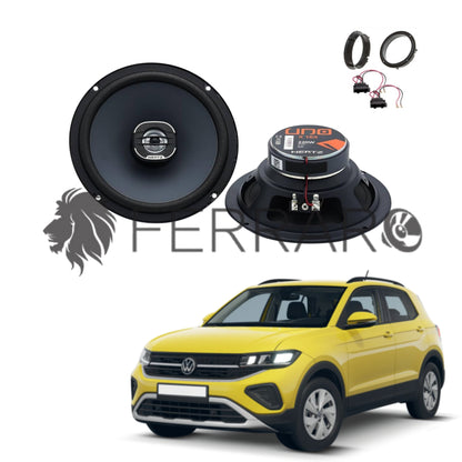 Hertz Kit 2 Casse | X 165 | Ant o Post | VW T-Cross (Dal 2018>)