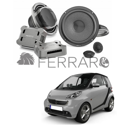 Hertz Kit 4 Casse | CK165 | Altoparlanti  2 Vie | Smart Fortwo w451