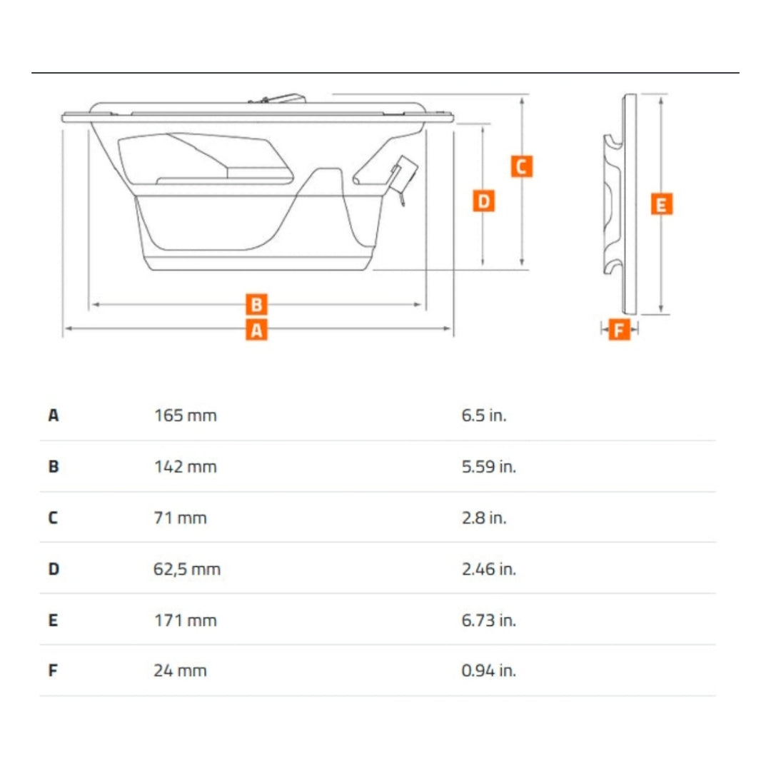 Hertz CX 165, Altoparlanti Coassiali, 2 Vie, 165mm