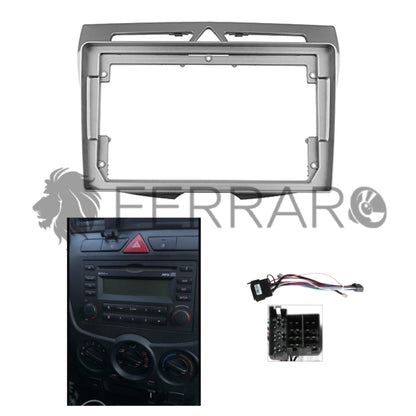 Kit Montaggio Autoradio 9"Pollici, Kia Picanto (2007-2010) Mascherina, Cablaggio per Autoradio Android