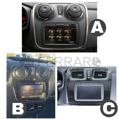 Autoradio per Logan | Sandero | Stepway Symbol 10" | Android | Bluetooth | CarPlay | Android Auto | 4/64GB Ram