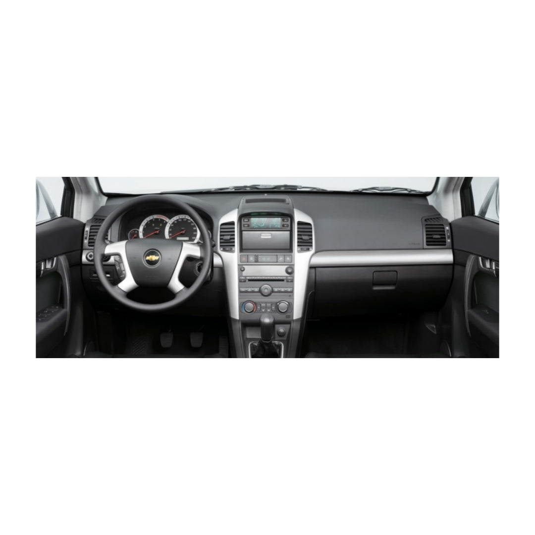 Mascherina Autoradio, 2 Iso Cornice per Chevrolet Captiva, Aveo (2006+)