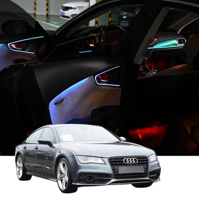 Ambient Light per Audi A7 C7 (2011-2018), 64 Colori RGB