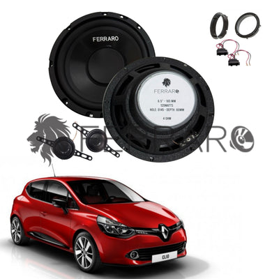 FerraroStore Kit 2 Altoparlanti | ASK-165.2 | Anteriori | Renault Clio 4ª Serie dal 2012>