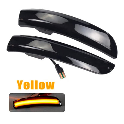 Specchietti Laterali Led per Ford Kuga, Ecosport, C-Max, S-Max, Focus MK3 (Compatibilità in Descrizione), Plug and Play