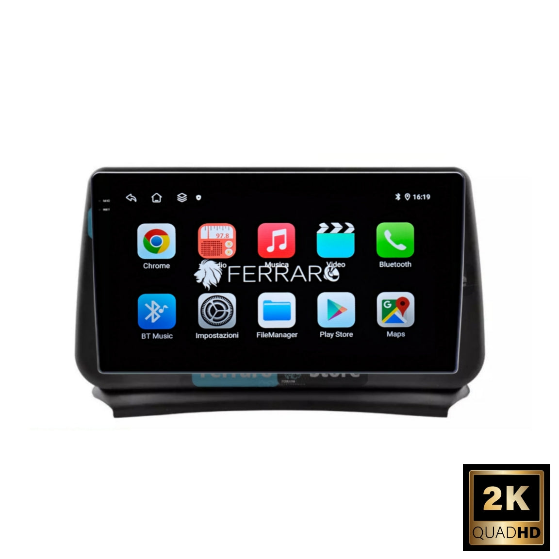Autoradio per Opel Zafira C Tourer 9" 2K | 2011-2016 | Android | Bluetooth | CarPlay | Android Auto | 12/256GB Ram