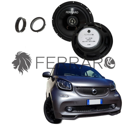 FerraroStore Kit 2 Altoparlanti | ASC-652PC | Anteriori | Smart ForTwo 453