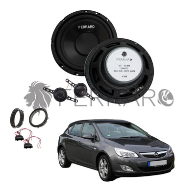 FerraroStore Kit 2 Altoparlanti | ASK-165.2 | Anteriore | Opel Astra J (2009-2015)