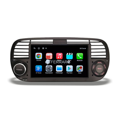 Autoradio per Fiat 500s 7" | 2007-2014 | Android | Bluetooth | CarPlay | Android Auto | 4GB/8GB Ram