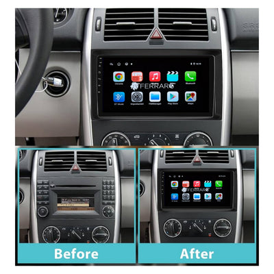 Car Radio for MERCEDES BENZ [Compatibility in Description] - 2GB/4GB/6GB/8GB Intelligent Car System, 2Din 9"Inch, GPS, Navigator, Wifi