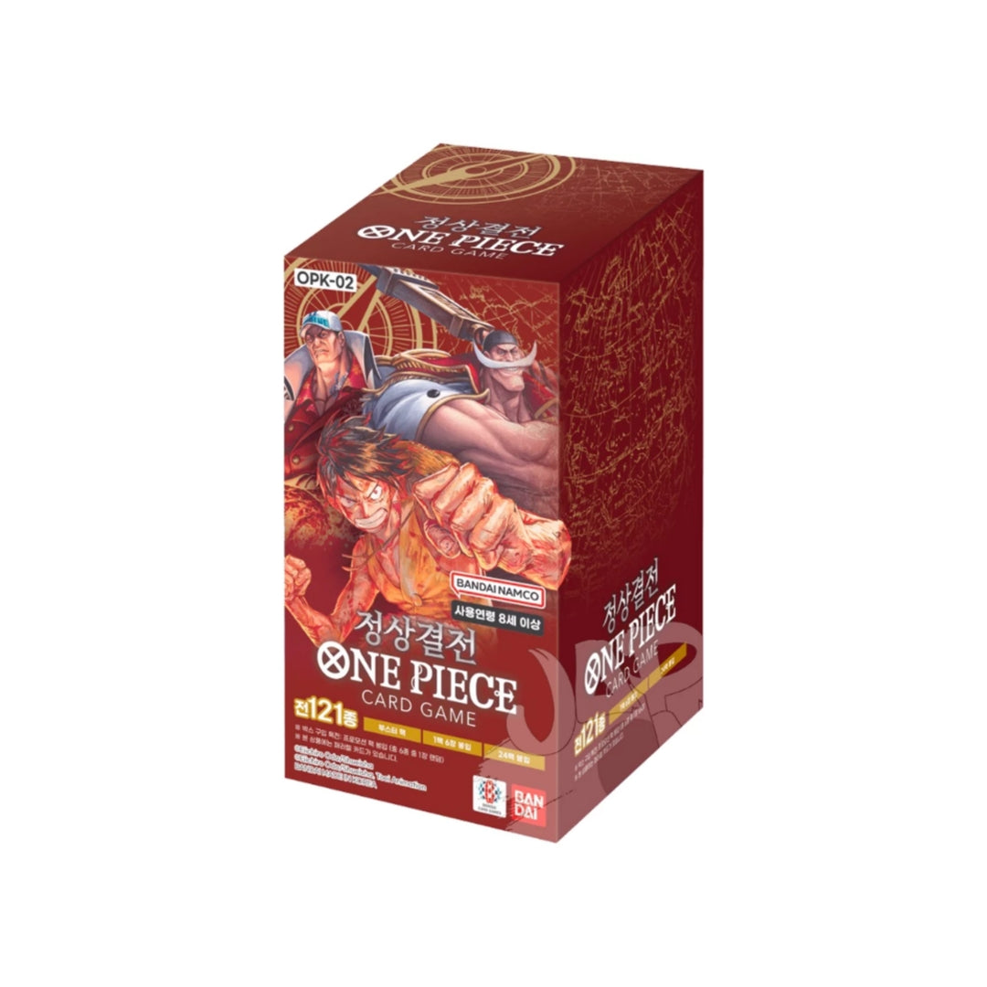 One Piece Card Game Paramount War OP02 Display – 24 Buste (JP)