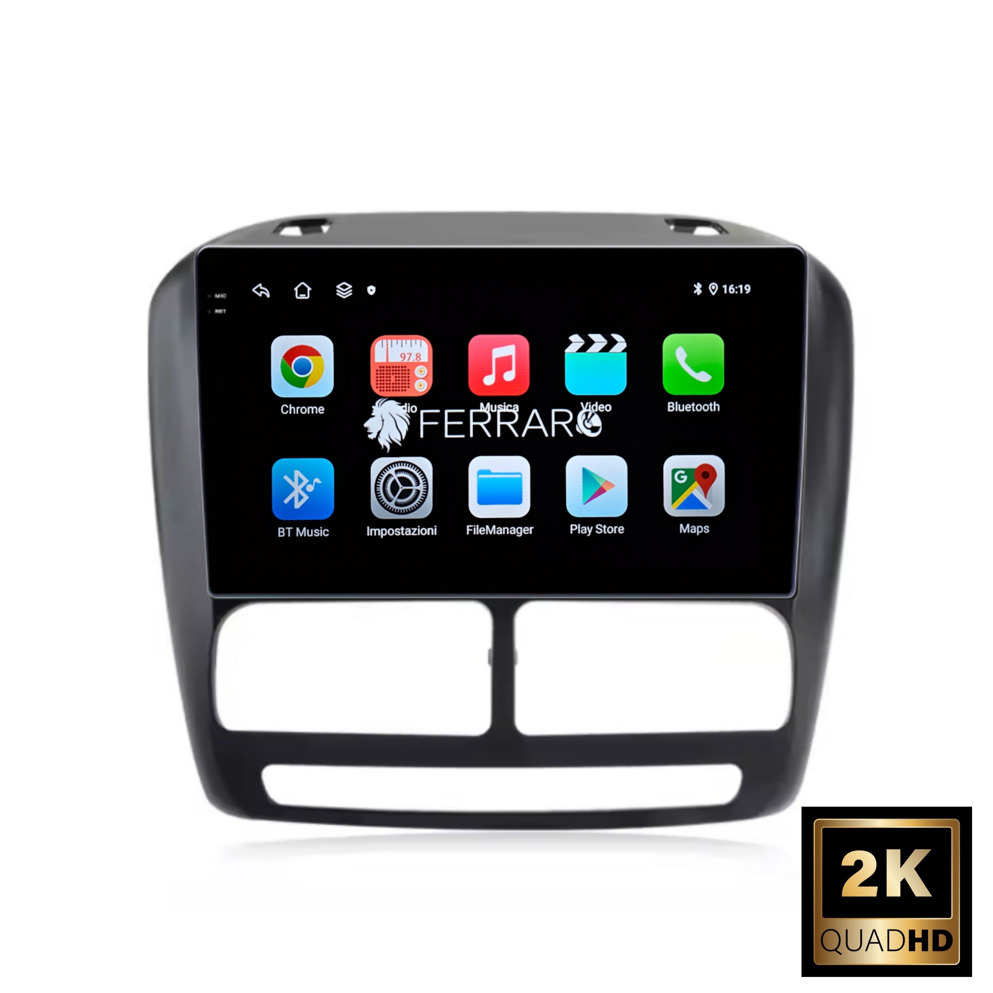 Autoradio per Fiat Dobló | Opel Combo Tour 9" 2K | 2010-2015 | Android | Bluetooth | CarPlay | Android Auto | 12/256GB Ram