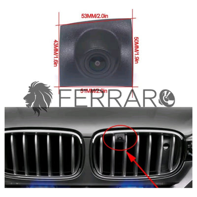 Telecamera Frontale per BMW X3, X4, X5 | AHD, 1920x1080 | 170° Gradi