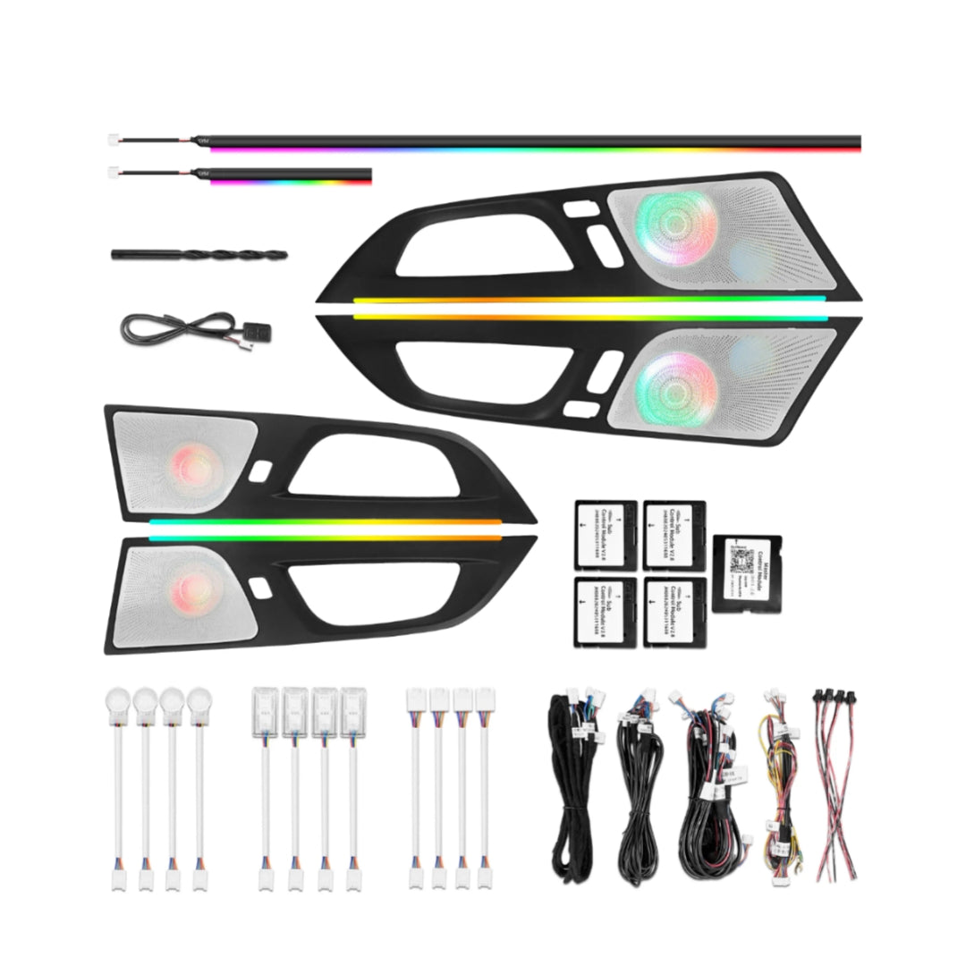 Ambient Light per Volvo S60 (2018-2025), 64 Colori RGB