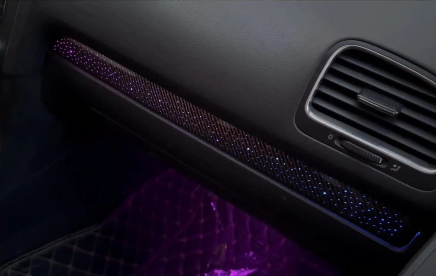 Ambient Light per Volkswagen Golf 6, VI (2008-2012), 64 Colori RGB