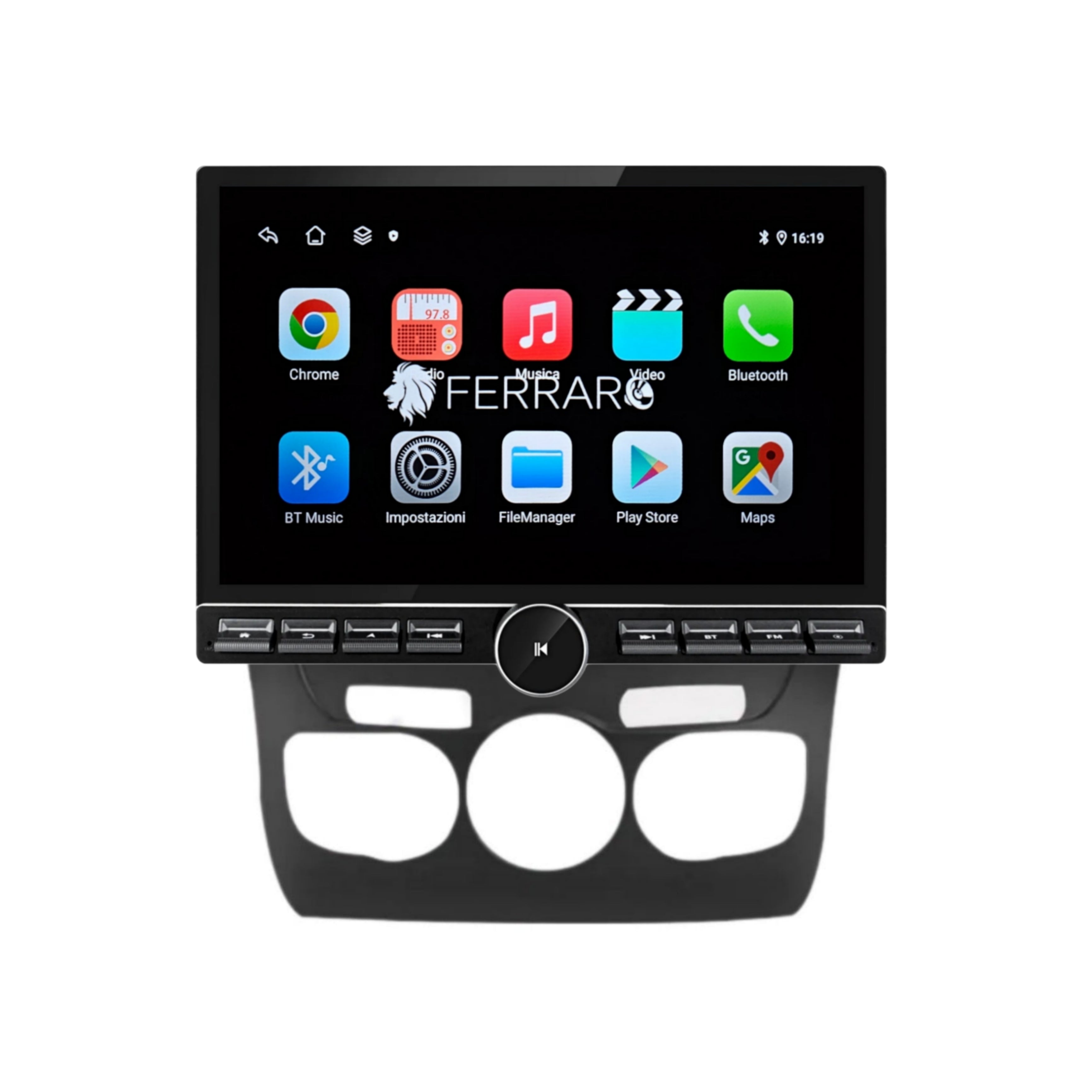 Autoradio per Citroen C4 2 B7 11.8" 2K |2013-2016 | Android | Bluetooth | CarPlay | Android Auto | 4/64GB Ram