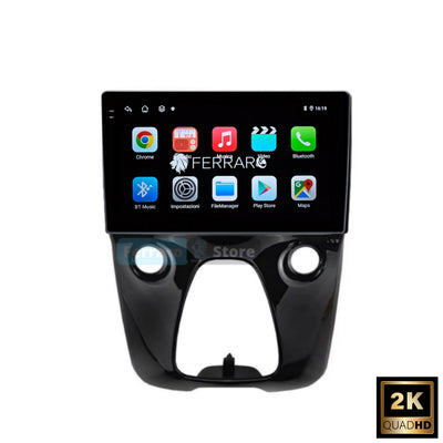 Autoradio per Toyoya Aygo | Citroen C1 | Peugeot 108 | 10.1" | 2014-2022 | Android | Bluetooth | CarPlay | Android Auto | 4/64GB Ram