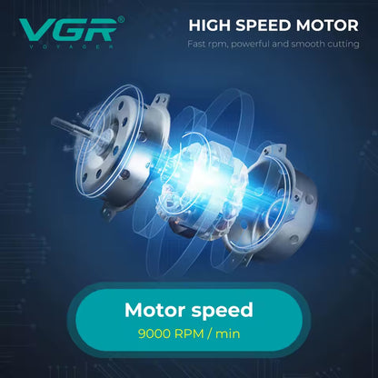 VGR Foil Shaver, Rifiniture, Accessori V-307