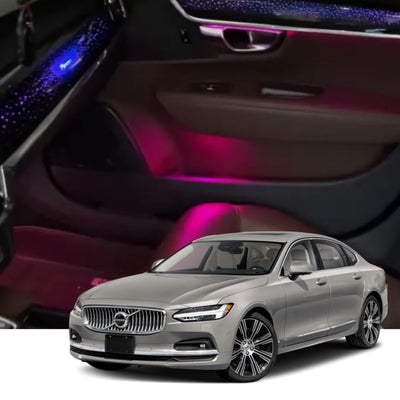 Ambient Light per Volvo S90 (2016-2024), 64 Colori RGB