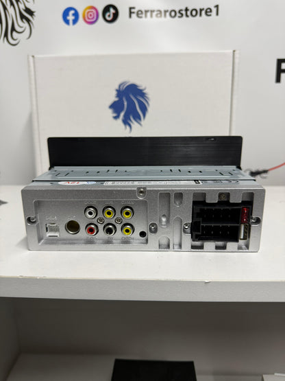 Autoradio Universale Fisso, 1Din 6.9"Pollici, Bluetooth, CarPlay, Android Auto