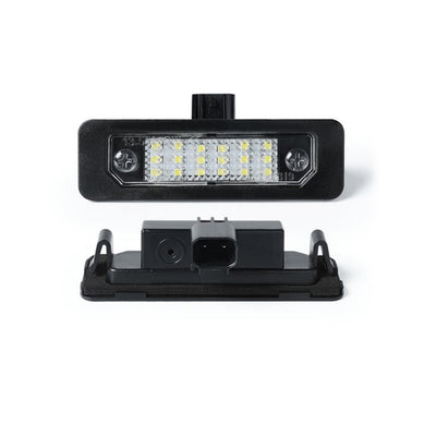 Set Luci Targa a Led per Ford Focus, Fusion, Mustang, Edge (Compatibilità in Descrizione), Plug and Play