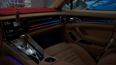 Ambient Light per Porsche Panamera 970 (2010-2016), 256 Colori,  APP
