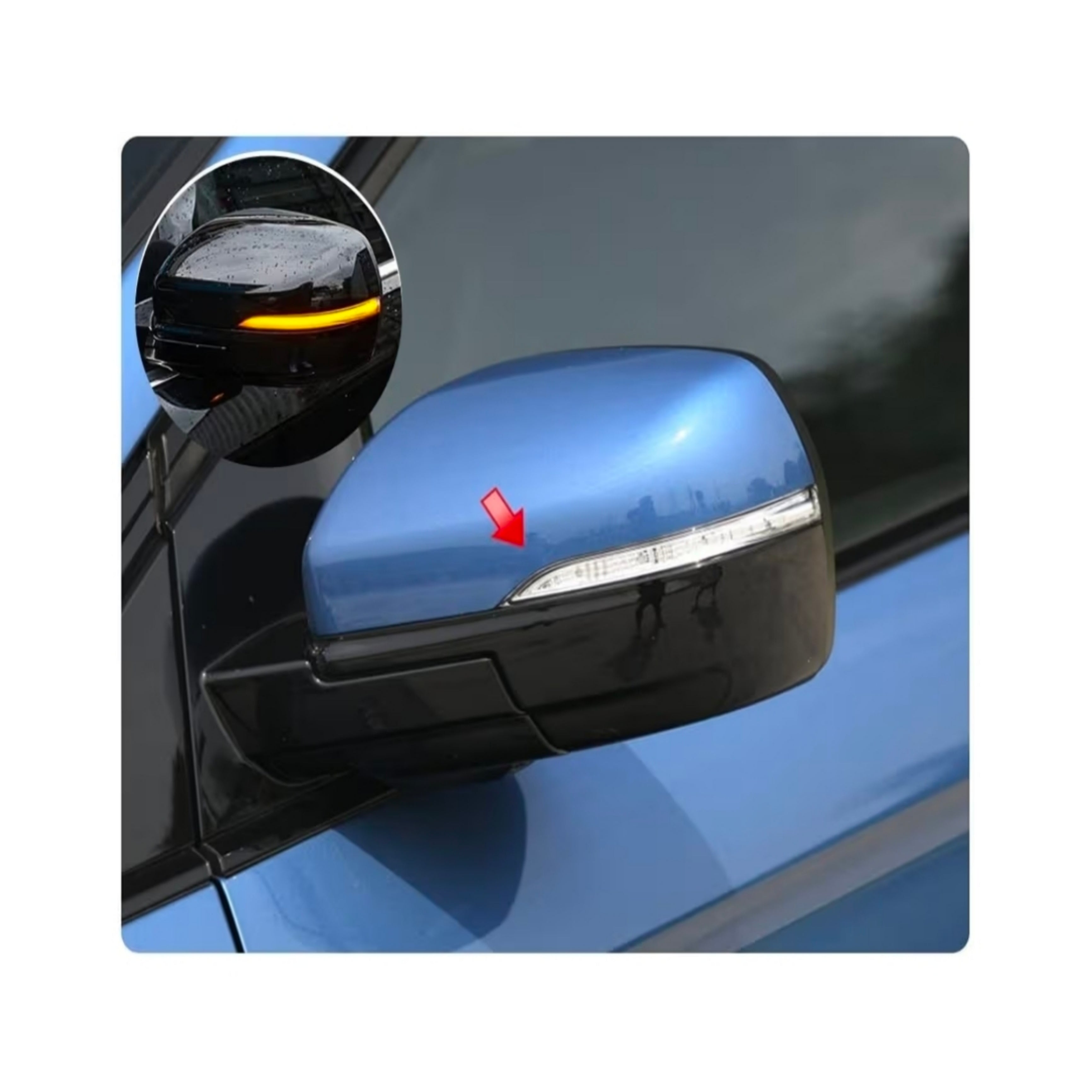 Specchietti Laterali Led per Ford Edge (2015-2019), Plug and Play