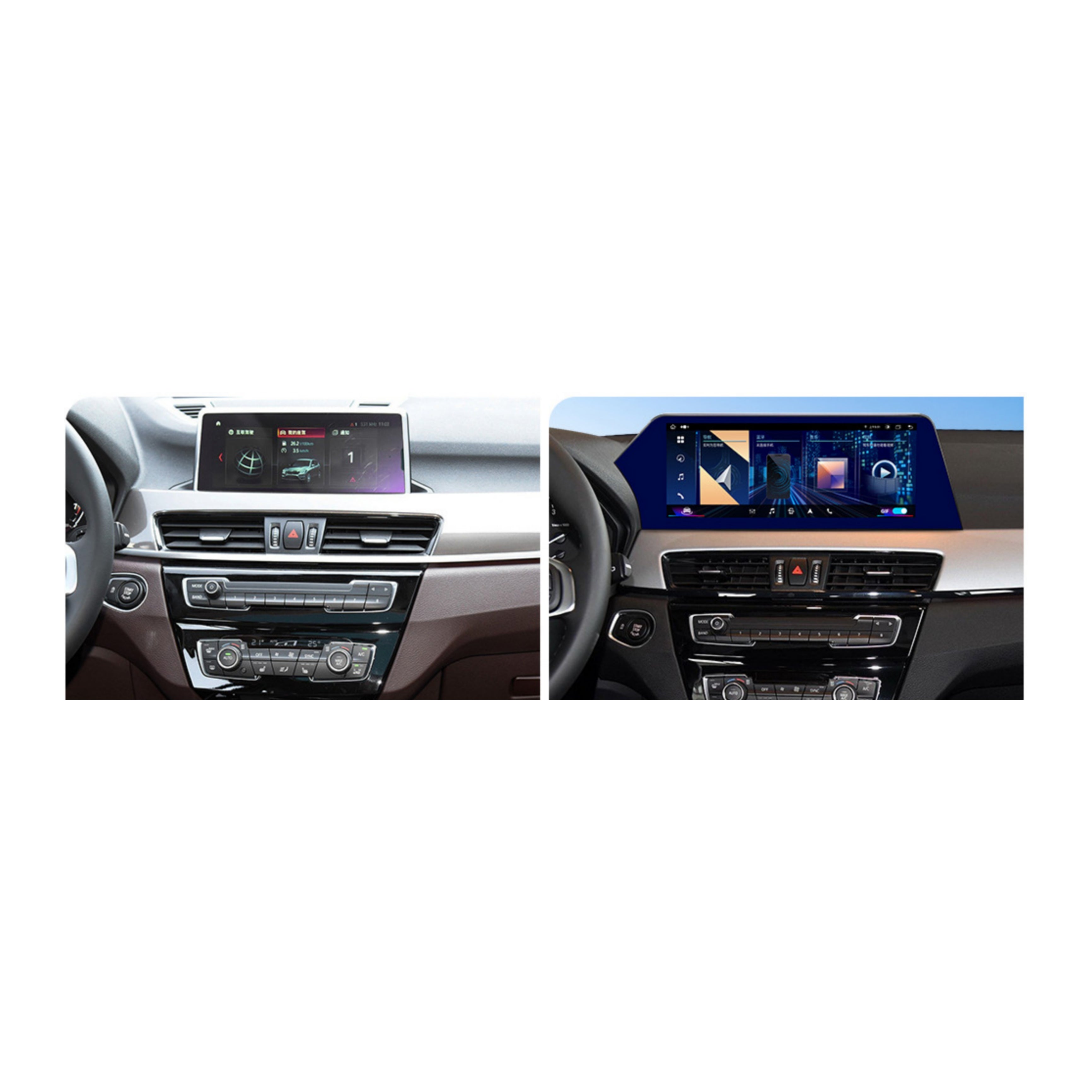 Autoradio per BMW X1/X2 F49, F39 (Evo System) 12.3" | Dal 2018 in Poi | Android | Bluetooth | CarPlay | Android Auto | 4/8GB Ram