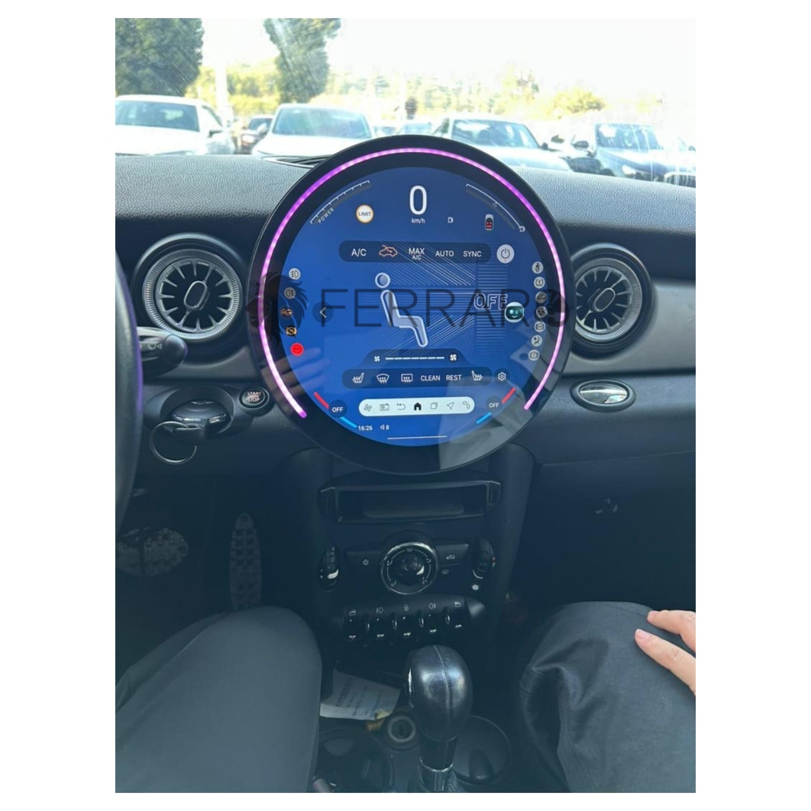 Autoradio per Mini Cooper R51, R56, R57, R58, R60, R61 11.7" | 2007-2014 | Android | Bluetooth | CarPlay | Android Auto | 8/128GB Ram