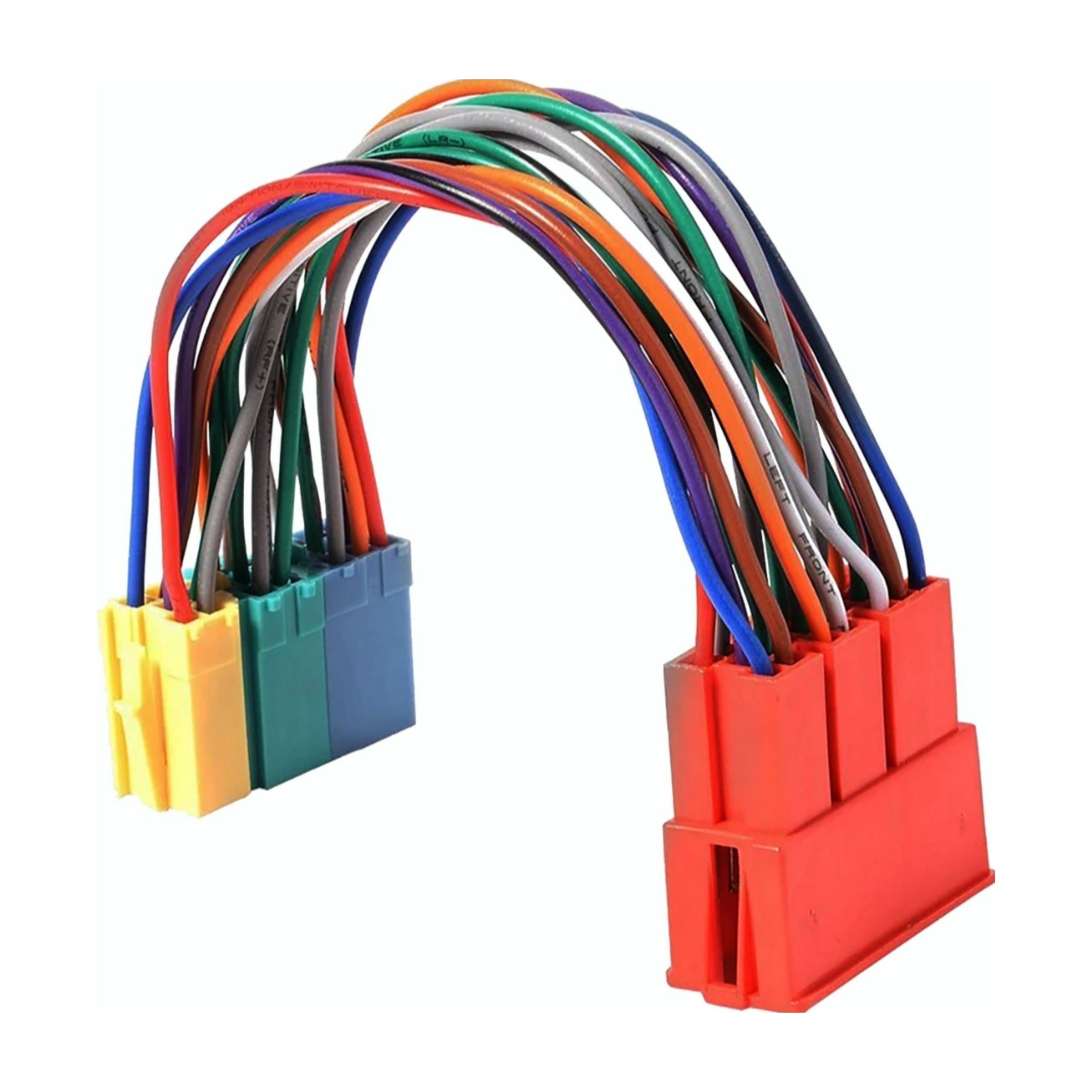 Cablaggio ISO, Audi prolunga Mini ISO, 3 Connettori