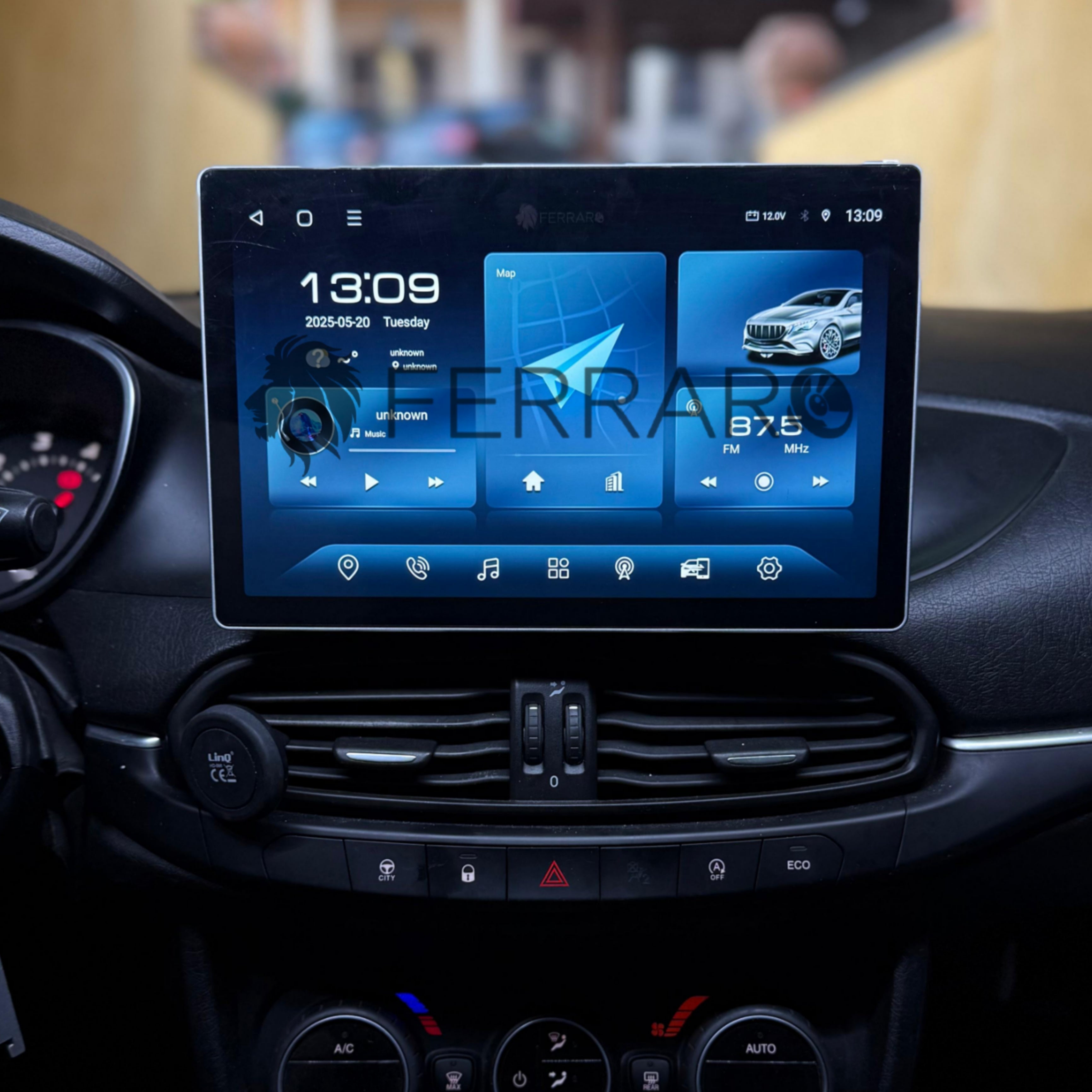 Autoradio per Fiat Tipo 11.5" | Dal 2016 in Poi | Android | Bluetooth | CarPlay | Android Auto | 4/64GB Ram