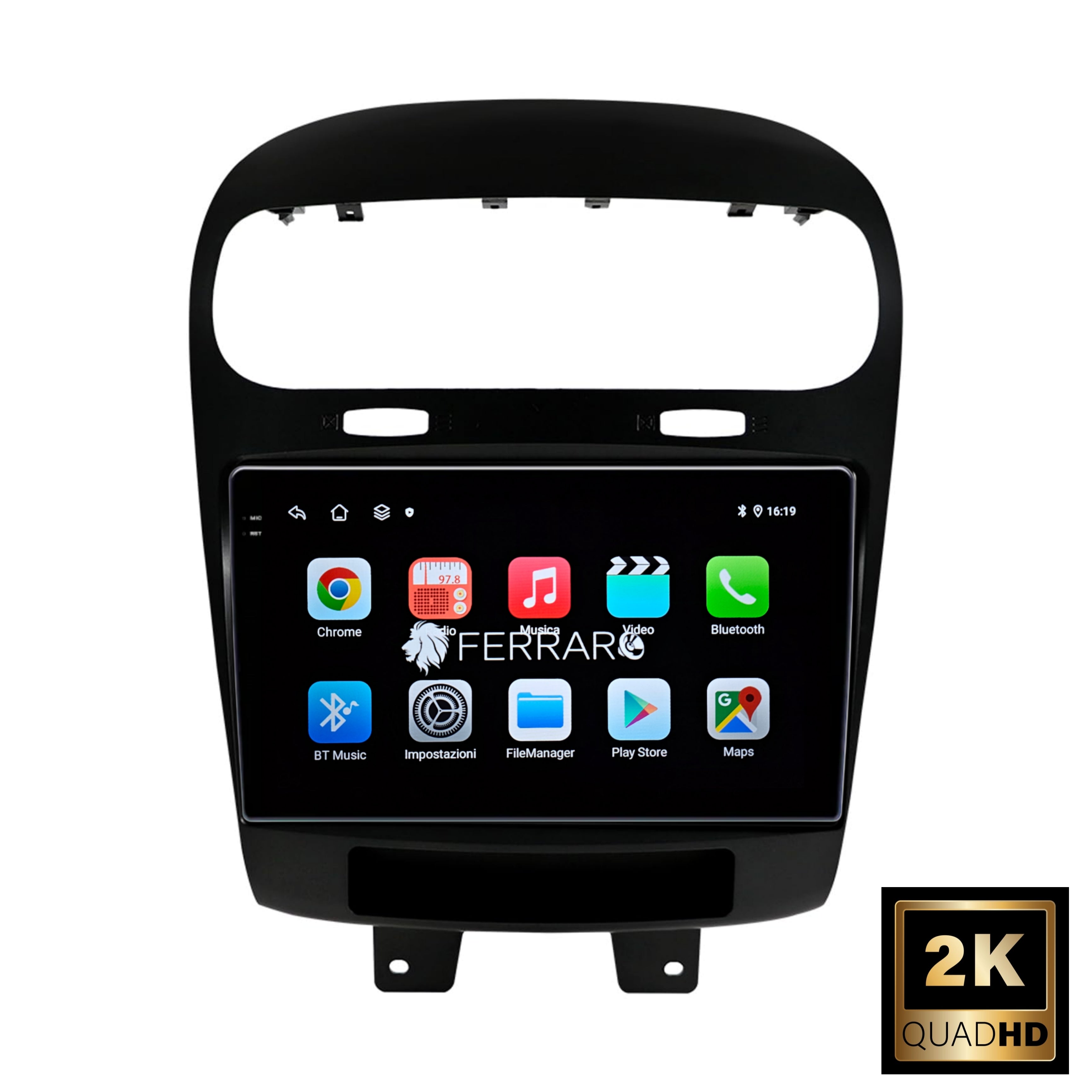 Autoradio per Fiat Freemont 9" 2K | 2012-2020 | Android | Bluetooth | CarPlay | Android Auto | 12/256GB Ram