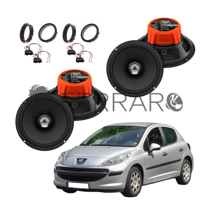 Hertz Kit 4 Casse | DCX 165.3 |  Ant/Post | Peugeot 207 dal 2006>