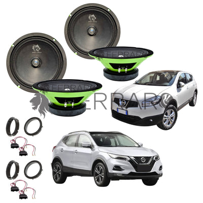 FerraroStore Kit 4 Altoparlanti | PV165.3 | Ant/Post | Nissan Qashqai