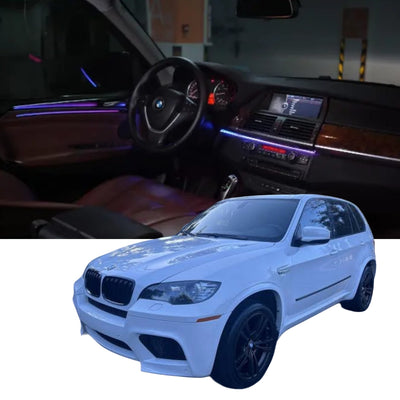Ambient Light per BMW X5 E70 (2006-2013), 256 Colori RGB