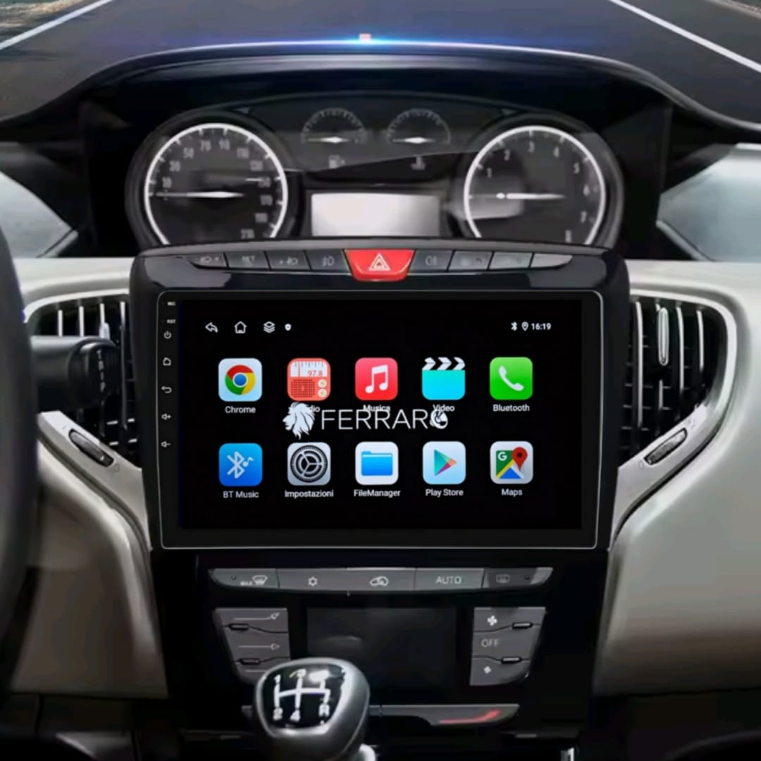 Autoradio per Lancia Y 9" | 2012-2020 | Android | Bluetooth | CarPlay | Android Auto | 2GB/4GB/6GB/8GB Ram