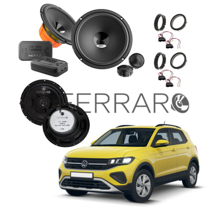 Hertz Kit 6 Casse | DSK 165.3 | ASC-552PC | Ant/Post | VW T-Cross (Dal 2018>)