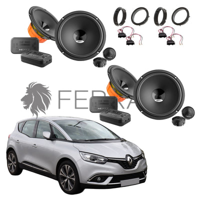 Hertz Kit 8 Casse | DSK 165.3 | Ant/Post | Renault Scenic IV | 4ª Serie (Dal 2016>)