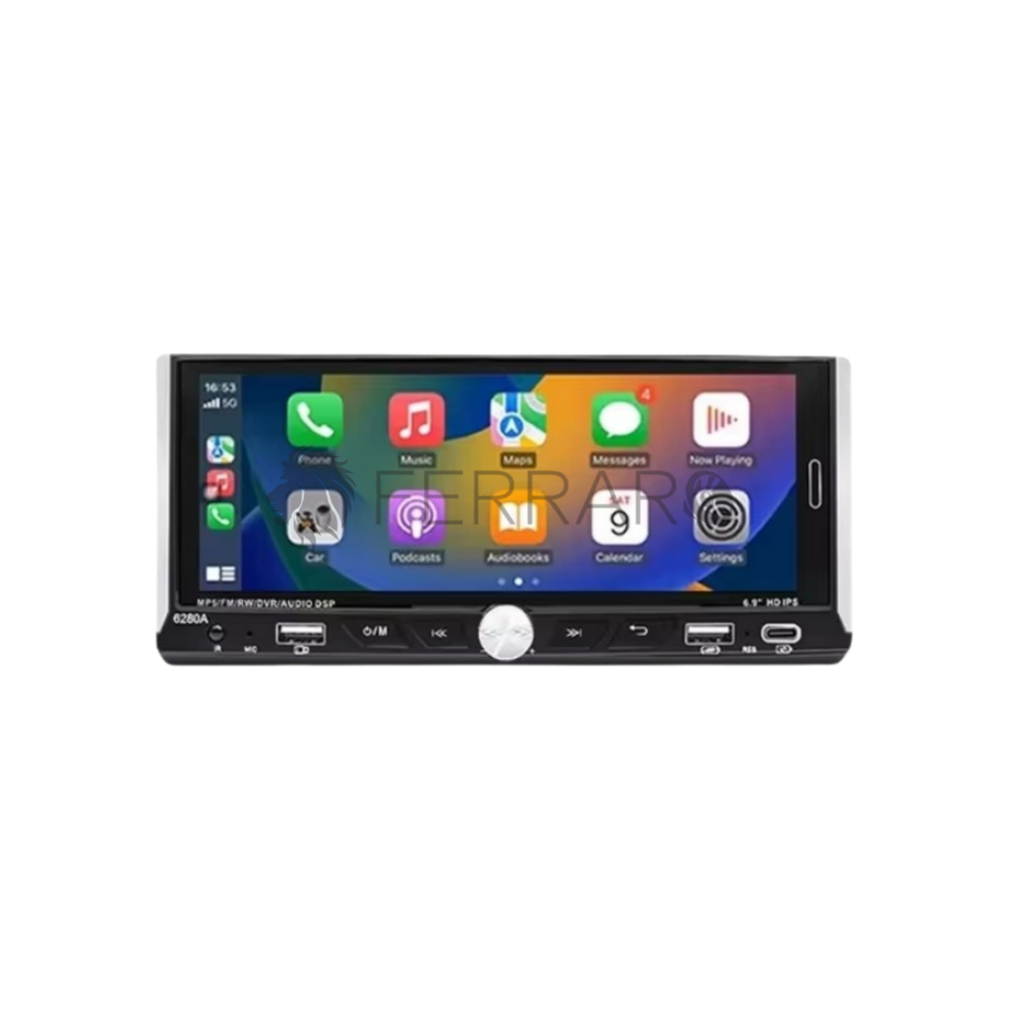 Autoradio per Citroen C2 | C3 6.9" | 2003-2009 | Android | Bluetooth | CarPlay | Android Auto | 2/32GB Ram