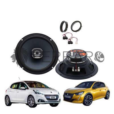 Hertz Kit 2 Casse | X 165 | Ant o Post | Peugeot 208