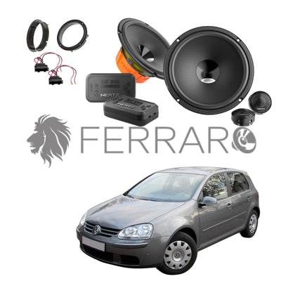 Hertz Kit 4 Casse | DSK 165.3 | Ant o Post | VW Golf 5ª Serie dal 2003>