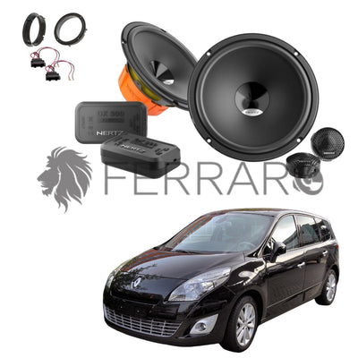 Hertz Kit 4 Casse | DSK 165.3 | Ant o Post | Renault Scenic III | 3ª Serie (2009-2016)