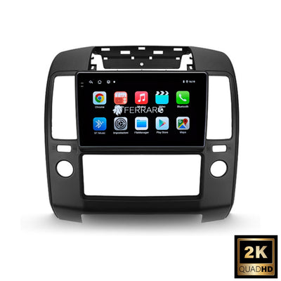 Autoradio per Nissan Navara 9" 2K | 2004-2014 | Android | Bluetooth | CarPlay | Android Auto | 12/256GB Ram