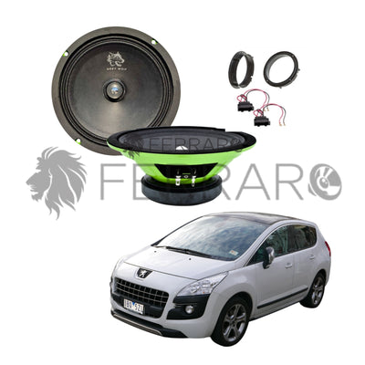FerraroStore Kit 2 Altoparlanti | PV165.3 | Anteriore | Peugeot 3008 1ª (2009-2016)