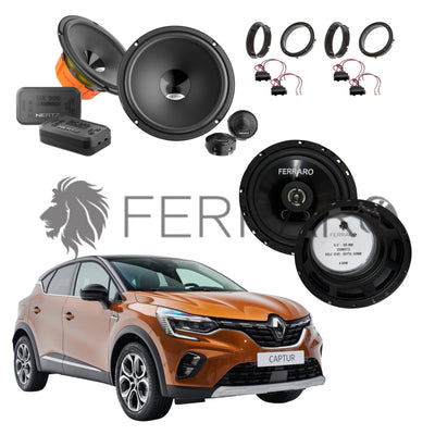 Hertz Kit 6 Casse | DSK 165.3 | ASC-652PC | Ant/Post | Renault Captur II Serie (Dal 2020>)