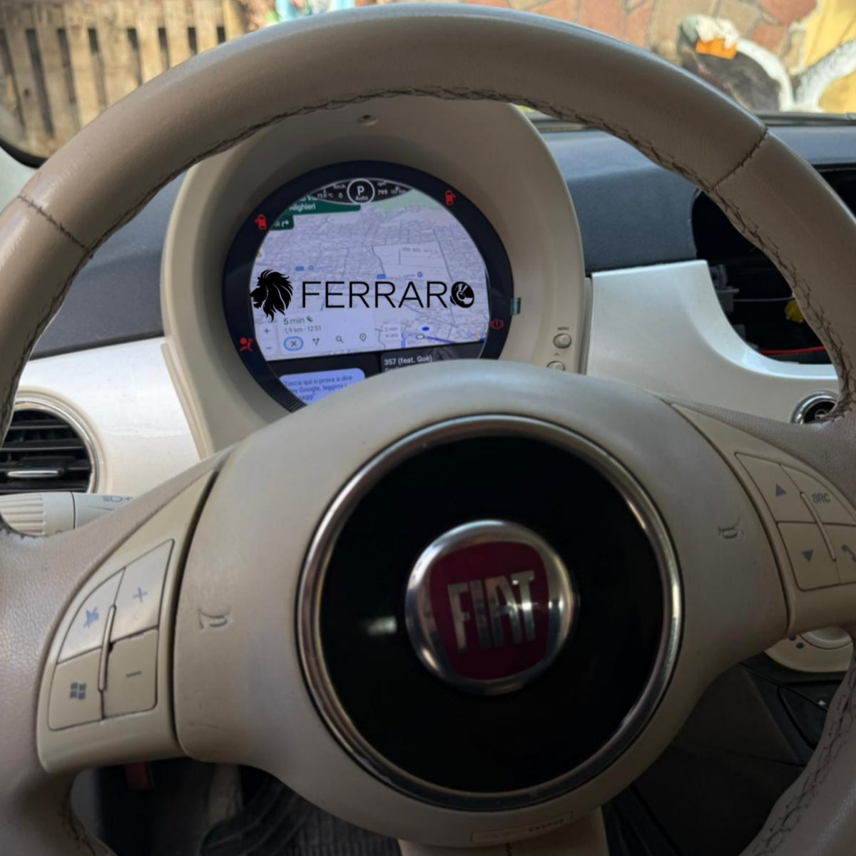 Virtual CockPit 7", Fiat 500s (2007-2015), HD Ultra